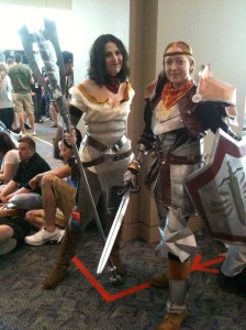 Isabella was with them at Geek Girl Con