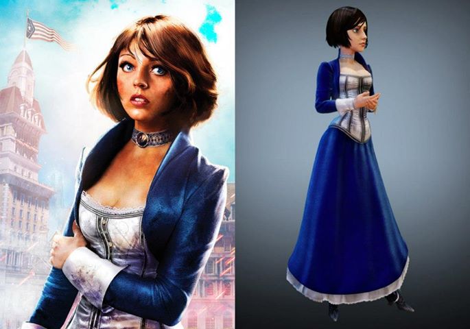These were my most-used reference images of Elizabeth.