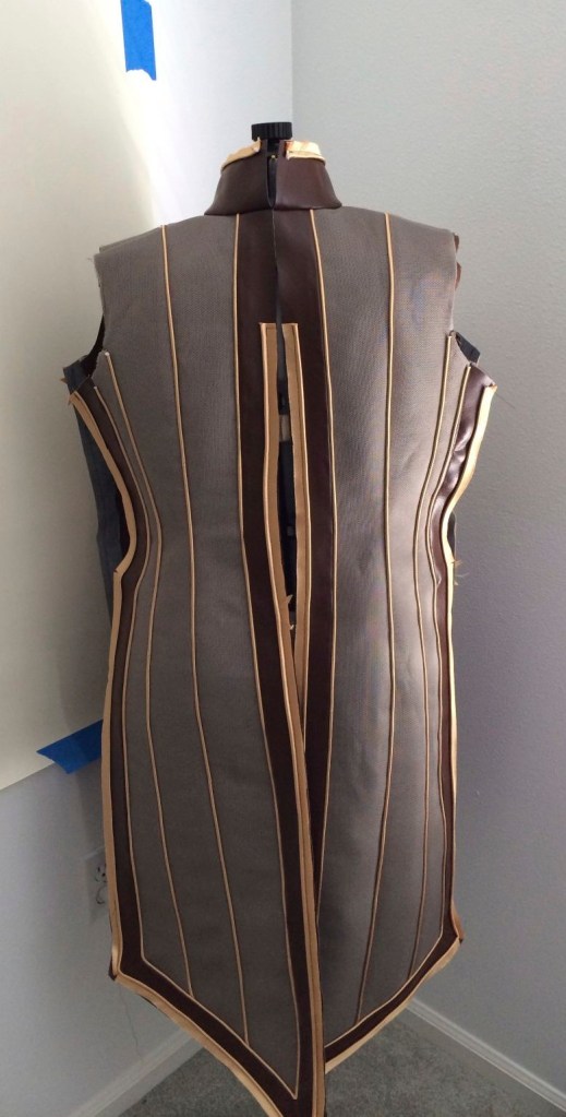 All the pieces are in place, some fitting adjustments are needed.