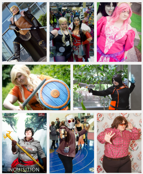 There are still two more costumes that Marian put together for Geek Girl Con!