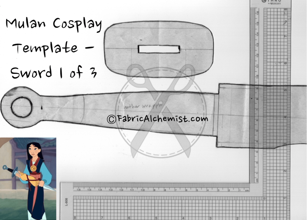 Mulan Cosplay Prop Tutorial – Sword of Shan Yu – The Fabric Alchemist